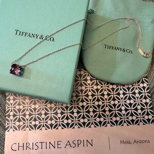 Tiffany & Co. Amethyst Sparkler Necklace